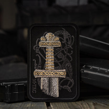 M-Tac Viking Sword Embroidered Patch