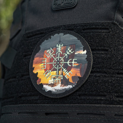 M-Tac Patch Vegvisir Drakkar Round PVC