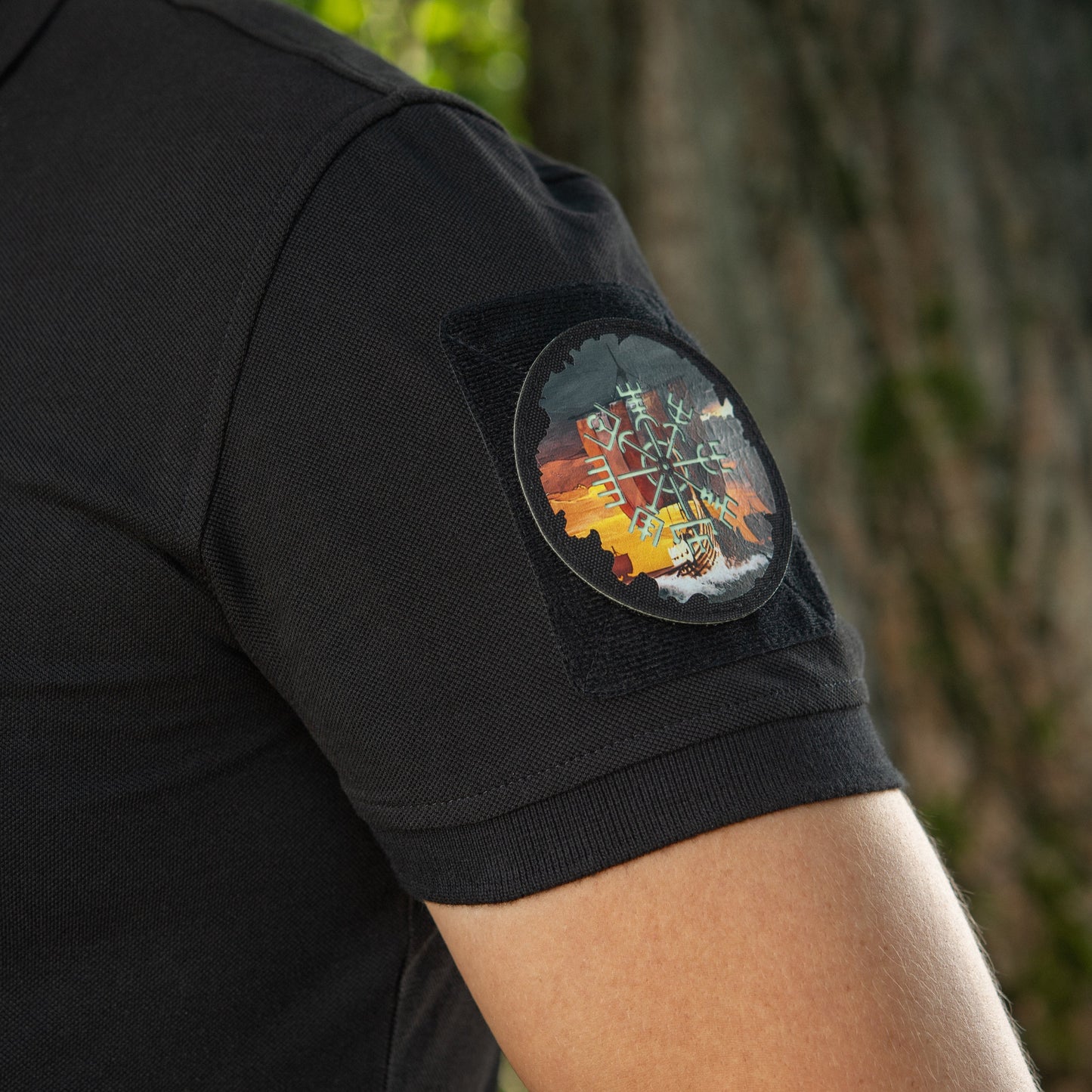 M-Tac Patch Vegvisir Drakkar Round PVC