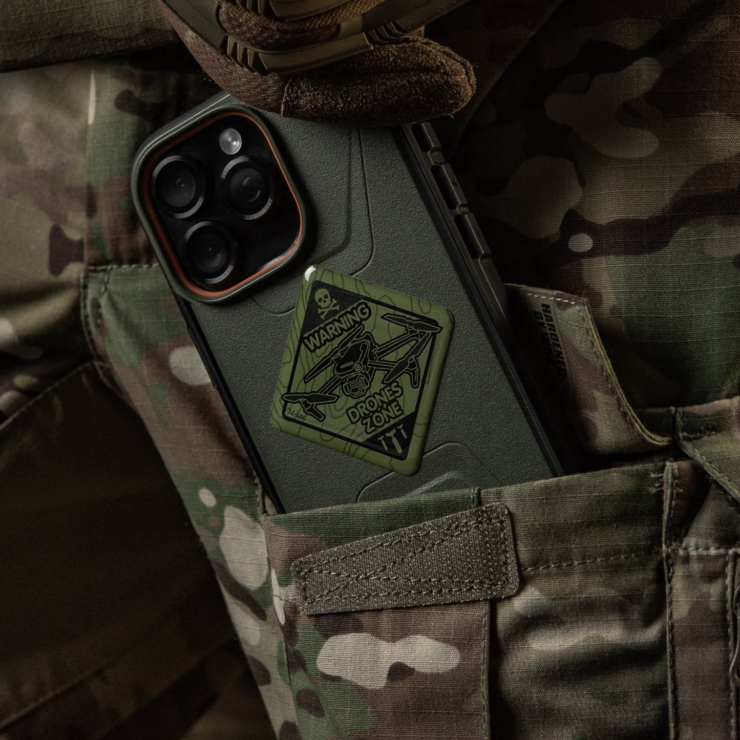M-Tac Embossed Sticker Drones Zone