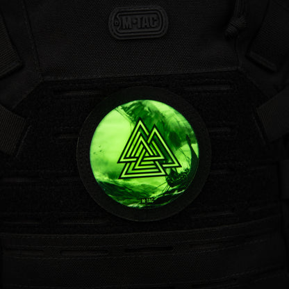 M-Tac Patch Walknut/Drakkar Round (3 inches)