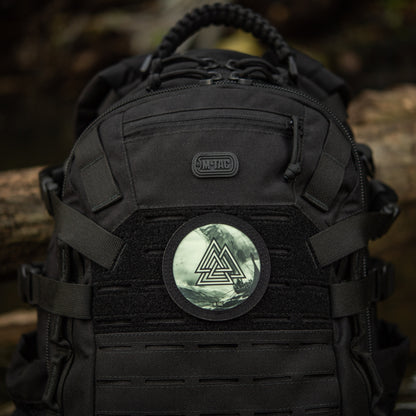M-Tac Patch Walknut/Drakkar Round (3 inches)
