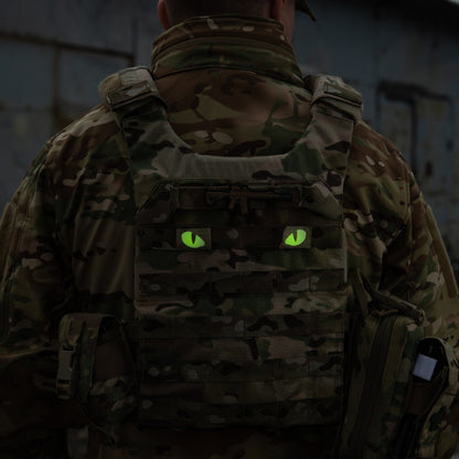 M-Tac Patch Tiger Eyes Laser Cut (couple)