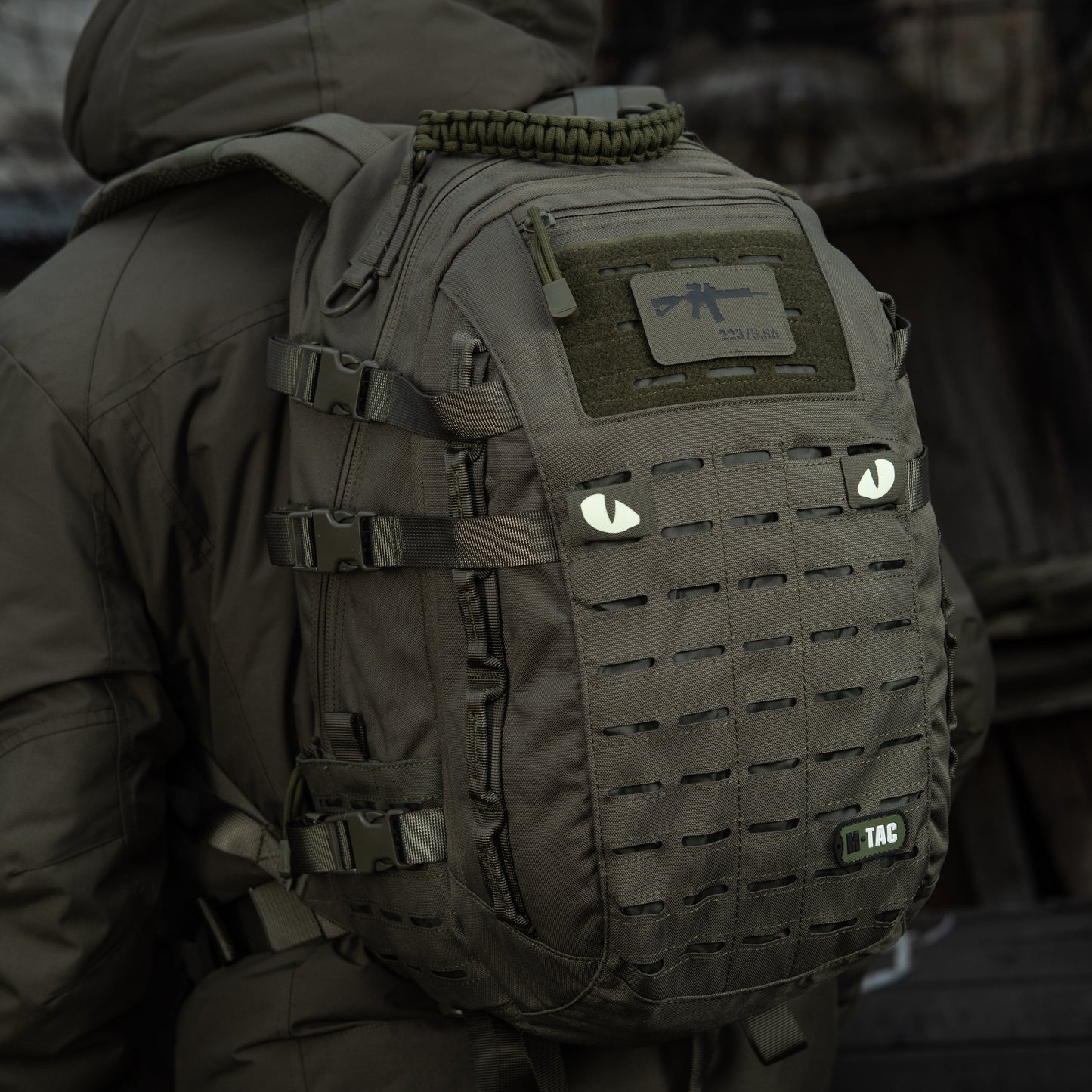 M-Tac Patch Tiger Eyes Laser Cut (couple)