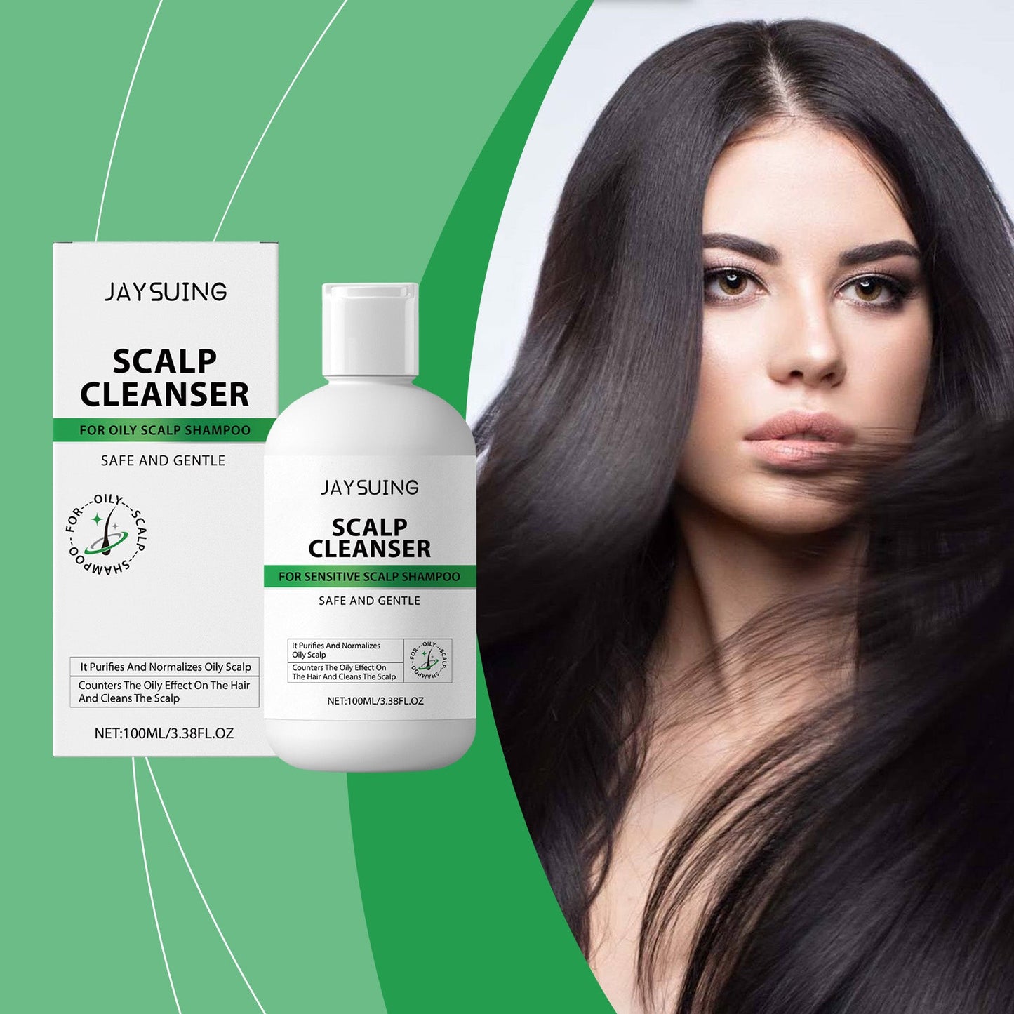 Control Oily Scalp Care Shampoo Moisturizing Repair Nourishing Dry Hair Smooth Shampoo