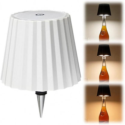 LED Creative Wine Bottle Light for Bar: Movable, Rechargeable, RGB Dimmable Decorative Bottle Lamp