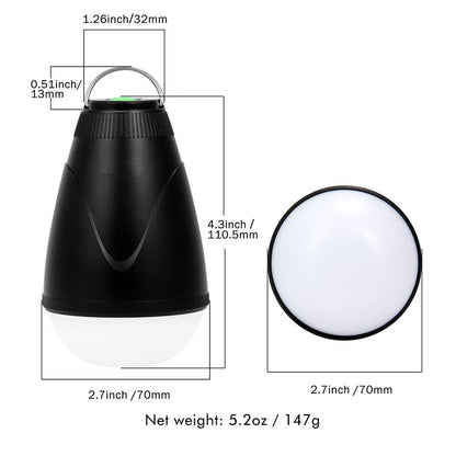 Mini Camping Lights New Night Lights Rainproof Camping Lights Remote Control LED Hook Tent Lights
