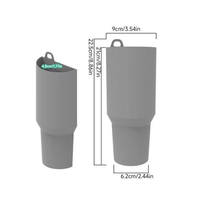 2-in-1 lined double drinking cup inner liner silicone 40oz special