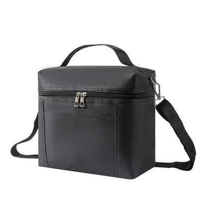 Women's lunch bag. Light, insulated, leak - proof, waterproof. Adjustable strap, reusable, for work, picnic, travel.