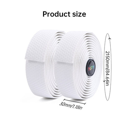 NPY Mamba Pattern Handlebar Tape for Road Bikes - Anti-slip, Sweat-absorbent and Breathable Road Bicycle Handlebar Tape