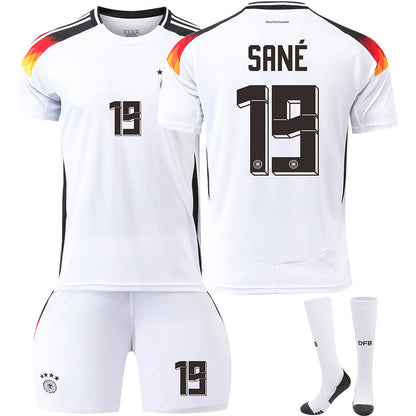 Germany home No. 13 Muller European Cup jersey 7 Havertz 8 Kroos football uniform men's suit