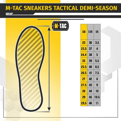 M-Tac Sneakers Tactical Demi-Season