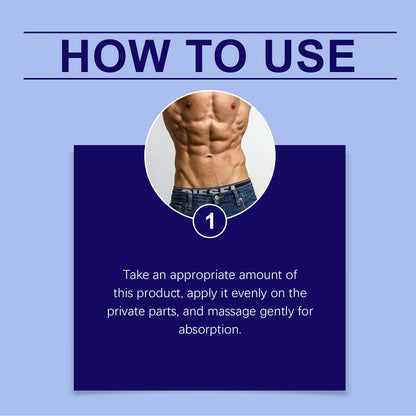 Men's Repair Cream, A Daily Body Care Cream That Gently Relives Skin Discomfort and Enhances Comfort