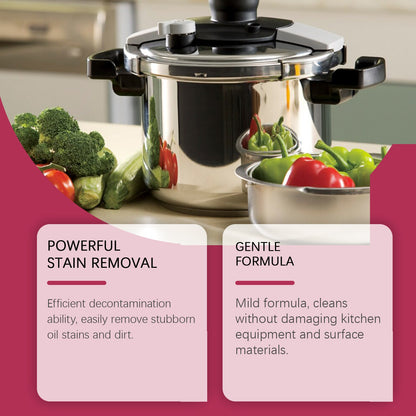 Kitchen Oil Cleaning Cream, Mild Multi-Functional Cleaning Cream To Clean The Kitchen Heavy Oil Cleaning