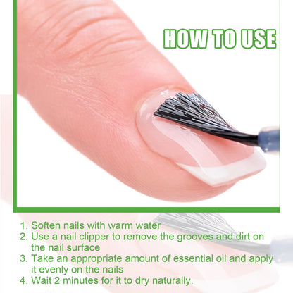 Keratin Nail Growth Oil, Gray Nail Repair Softens Nails, Remove Thickens Nails, Brightens And Nourishes Nails Liquid