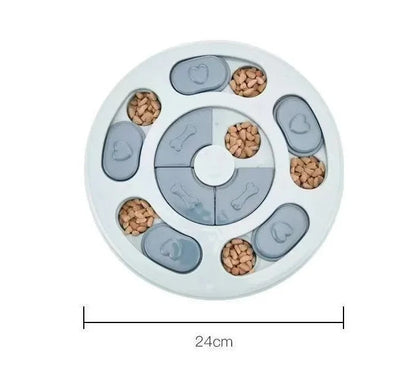 Dog Puzzle Toys Slow Feeder Interactive Increase Puppy IQ Food Dispenser Slowly Eating NonSlip Bowl Pet Cat Dogs Training Game