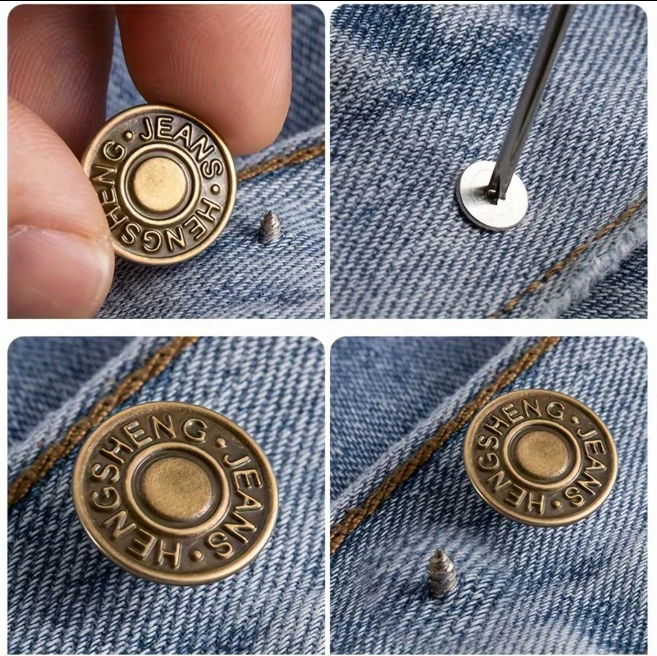 SnapFix Jean Buttons