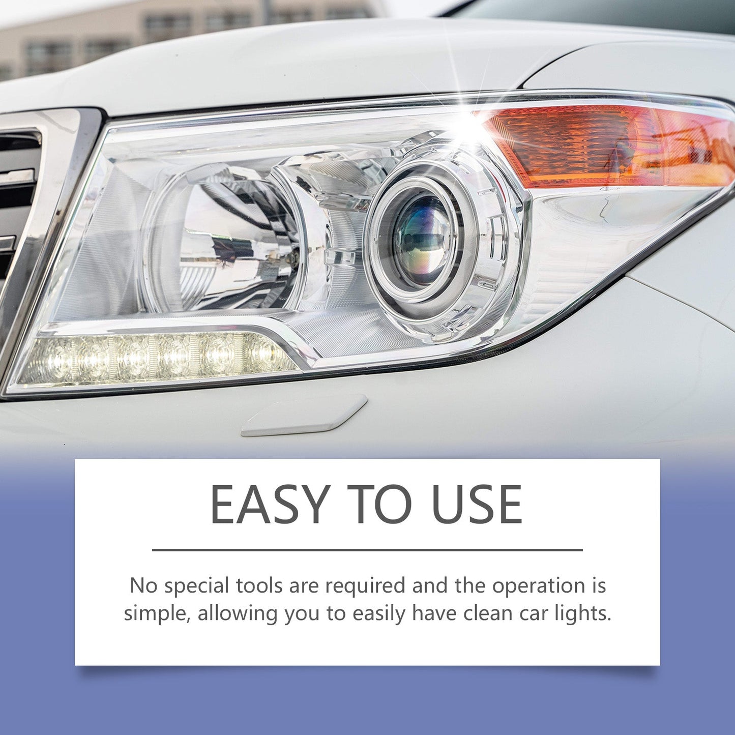 Car Headlight Repair Fluid Headlight Care Dust Removal Brightening Cleaning Decontamination Polishing Refurbishing Cleaner