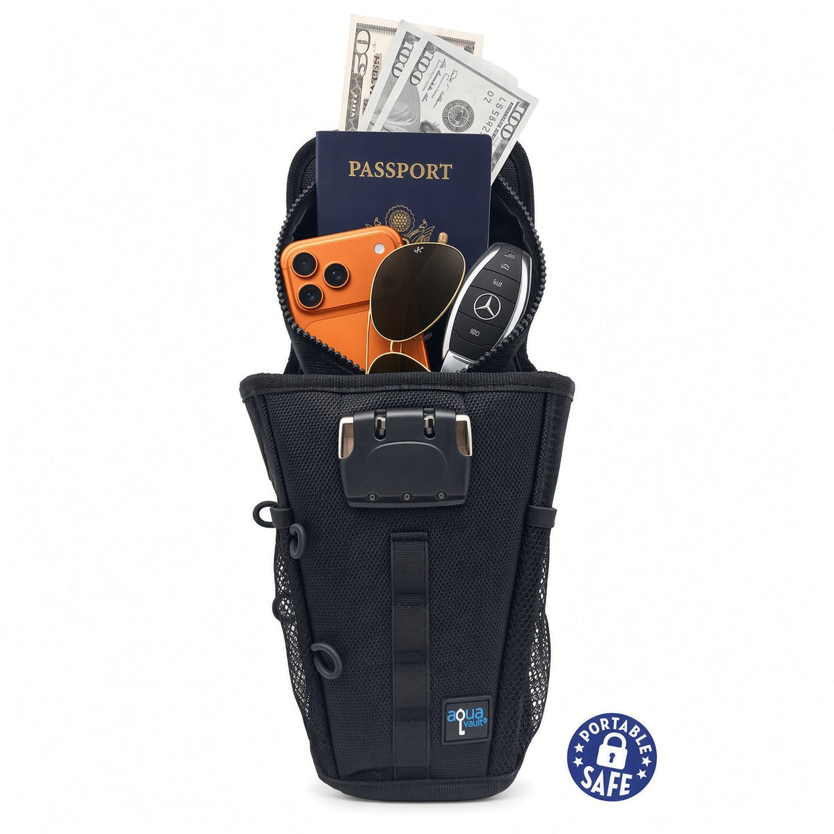 FlexSafe: Anti-Theft Portable & Packable Travel Safe