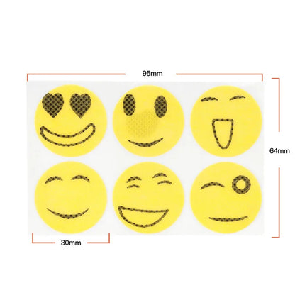 300Pcs Mosquito Repellent Patches Stickers Natural Non Toxic Pure Essential Oil Camping Travel Children Adult Repellent Stickers