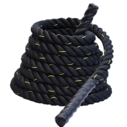 Heavy Jump Rope Skipping Rope Workout Battle Ropes for Men Women Total Body Workouts Power Training Strength Building Muscle
