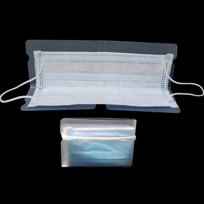 Dustproof Mask Folder Container Foldable Face Masks Folder Clip Safe Pollution Disposable Mask Storage Case Box Organizer