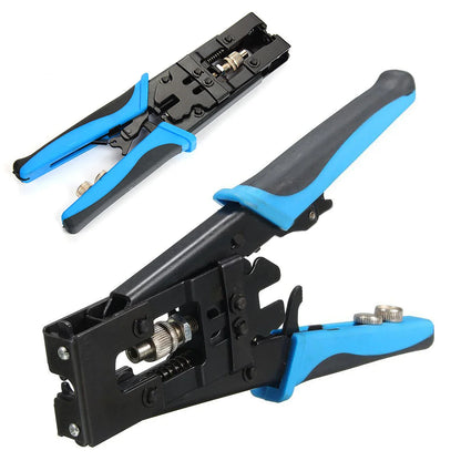 1pcs New Coax Compression Crimper Tool BNC/RCA/F Connector RG59/58/6 Cable Wire