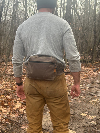 Outrider Oilcloth Hip Pack
