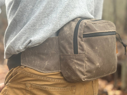 Outrider Oilcloth Hip Pack