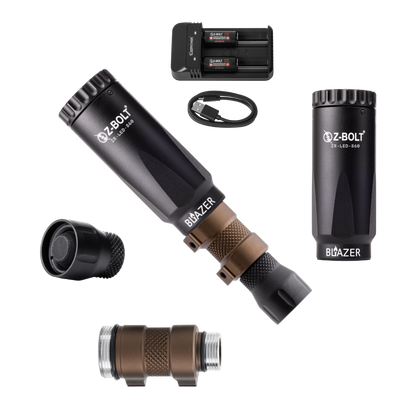 BLAZER I LED IR Illuminators - RIFLE MOUNTED (IP65)