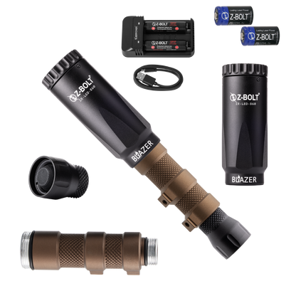 BLAZER I LED IR Illuminators - RIFLE MOUNTED (IP65)