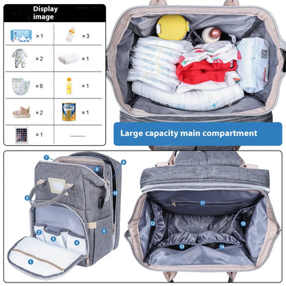 Large Multifunctional Mummy Backpack
