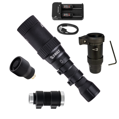 BLAZER II LED IR Illuminators - RIFLE MOUNTED (IP68)