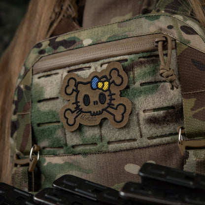 M-Tac Patch Kitty Outline Embroidery
