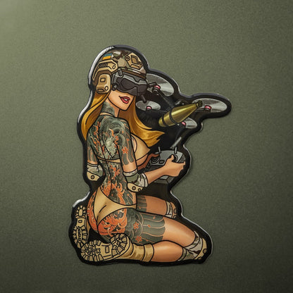 M-Tac Morale Sticker Tactical Girl