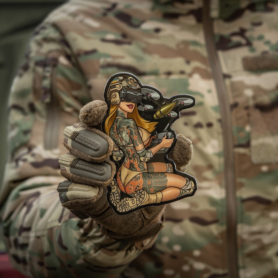 M-Tac Morale Sticker Tactical Girl