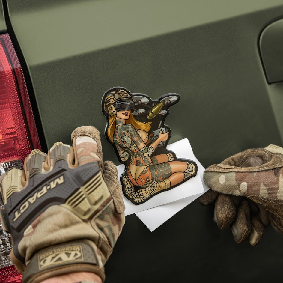 M-Tac Morale Sticker Tactical Girl