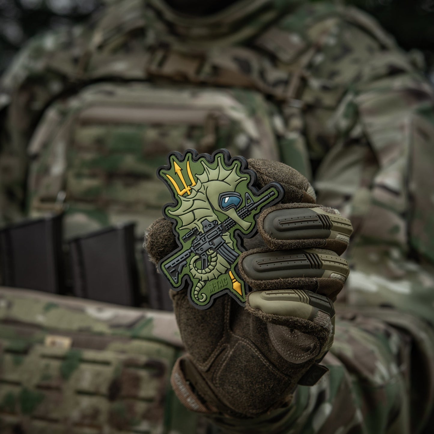 M-Tac Patch Seahorse PVC