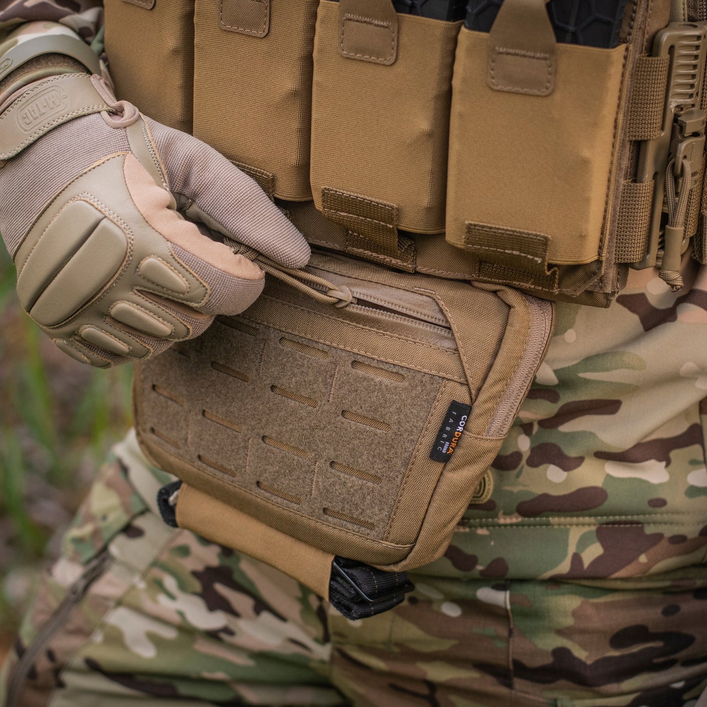 M-Tac Plate Carrier Lower Accessory Pouch Large