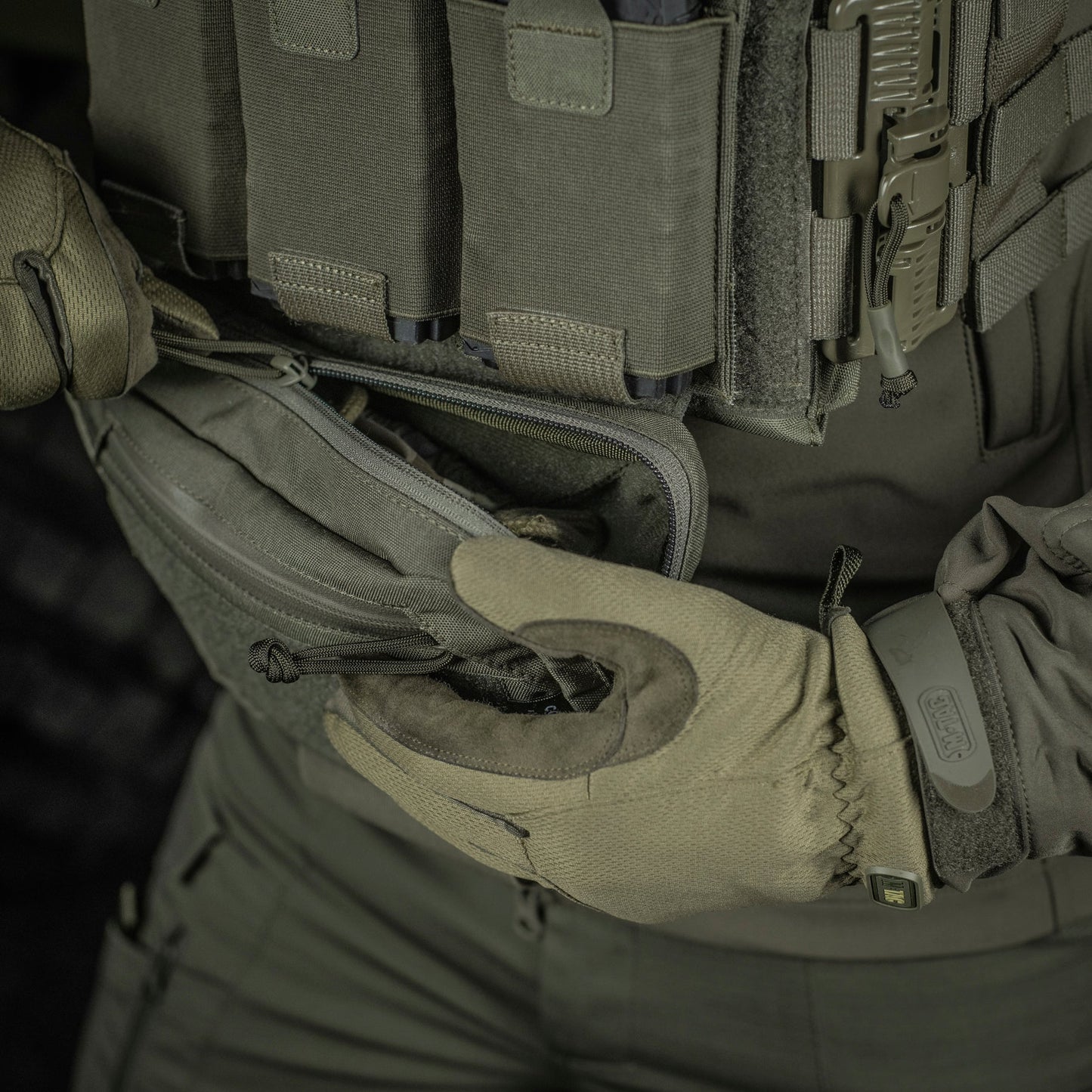M-Tac Plate Carrier Lower Accessory Pouch Large