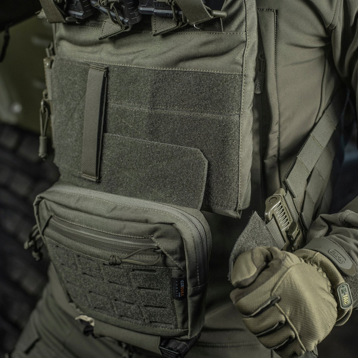 M-Tac Plate Carrier Lower Accessory Pouch Large