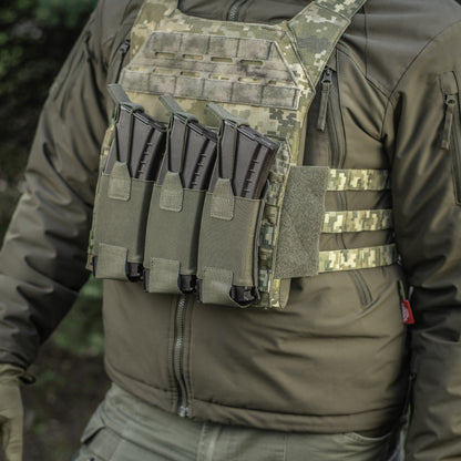 M-Tac Elastic Triple Mag Pouch Elite Laser Cut