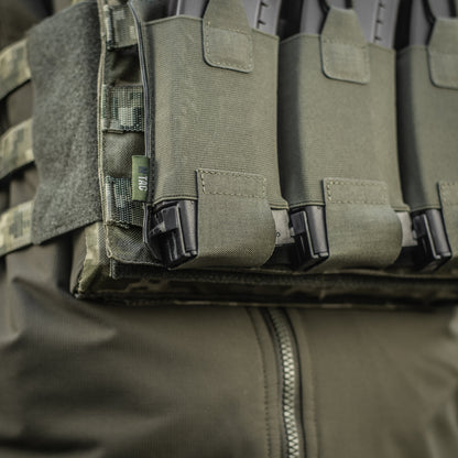 M-Tac Elastic Triple Mag Pouch Elite Laser Cut