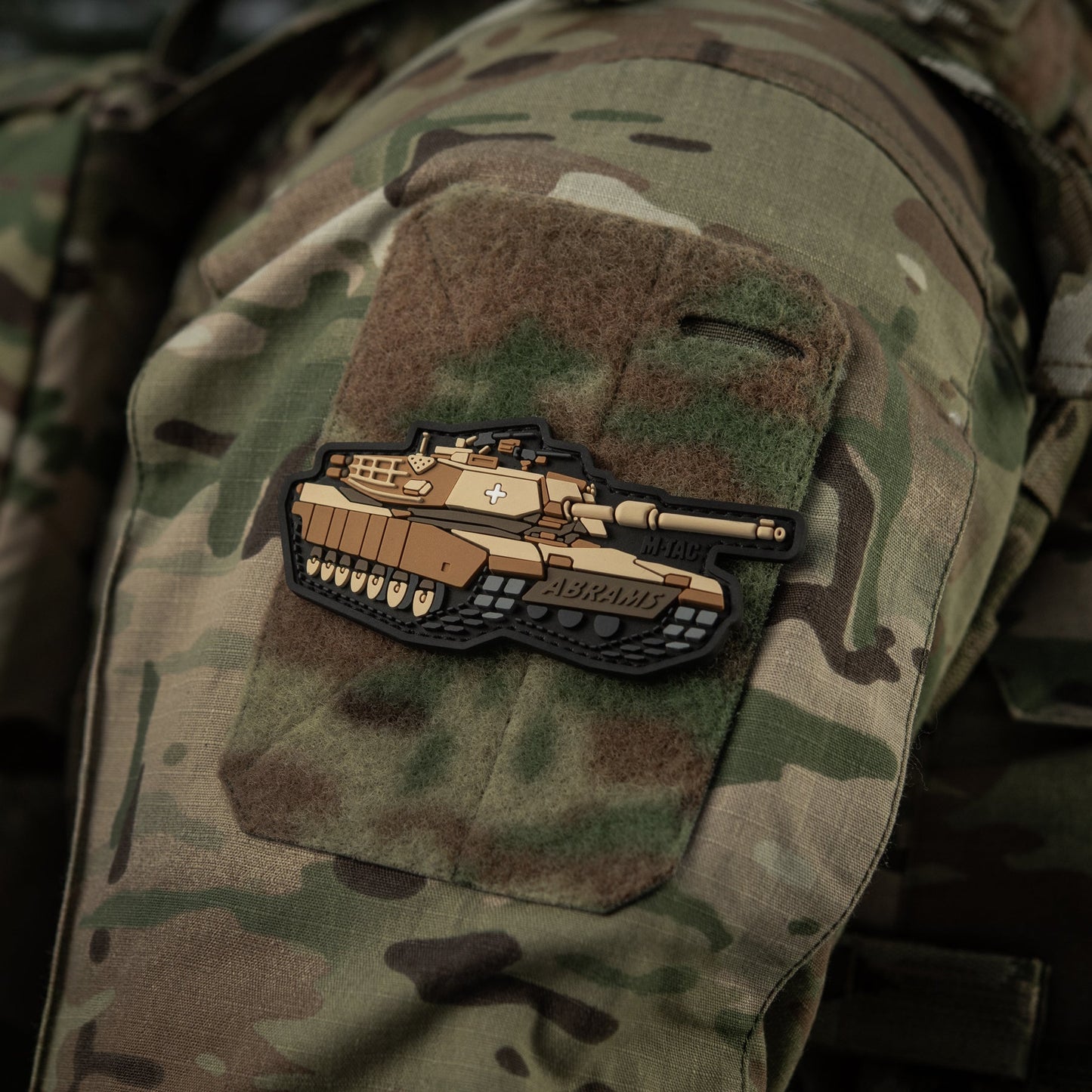 M-Tac Morale Patch ABRAMS (PVC)