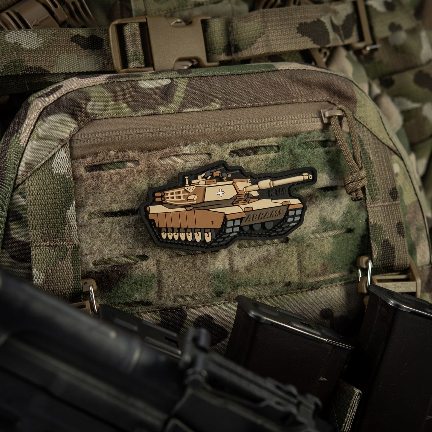 M-Tac Morale Patch ABRAMS (PVC)