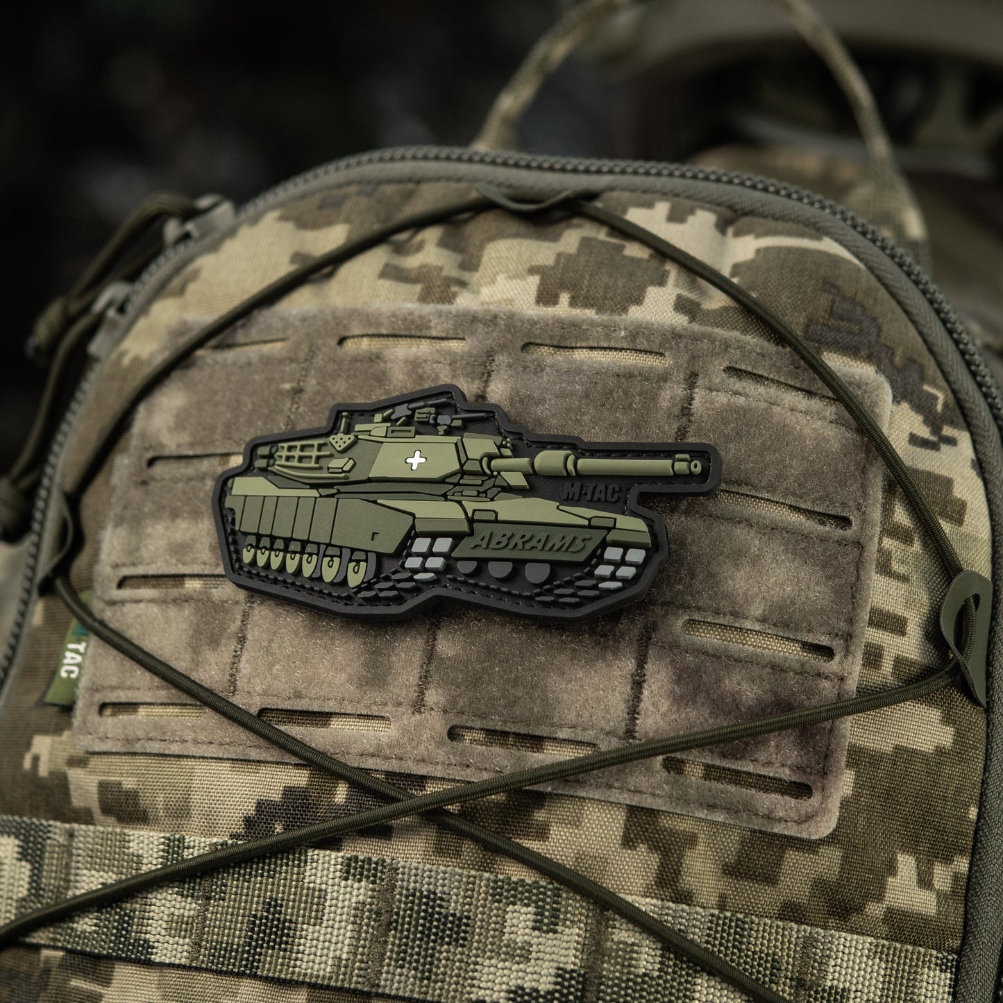 M-Tac Morale Patch ABRAMS (PVC)