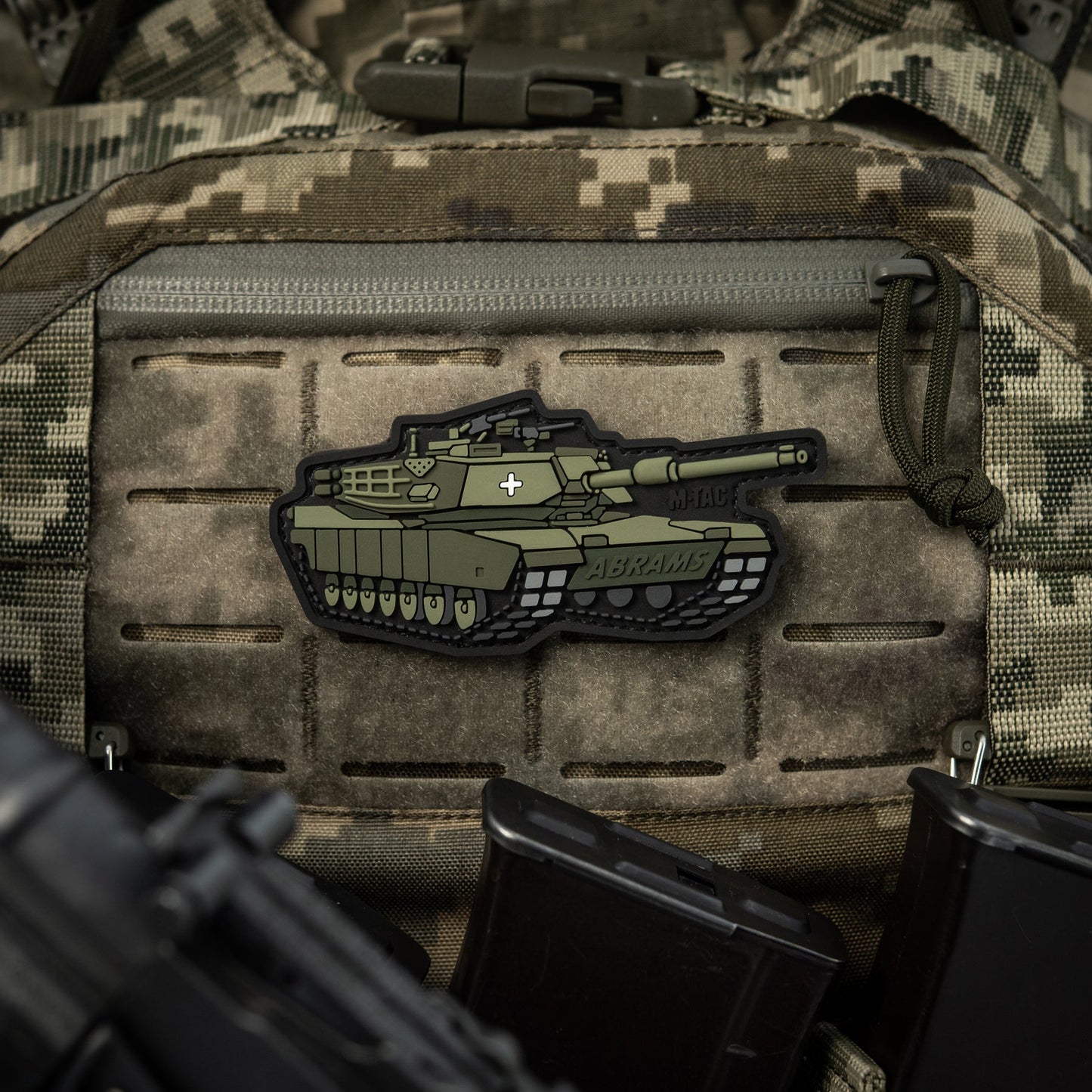 M-Tac Morale Patch ABRAMS (PVC)
