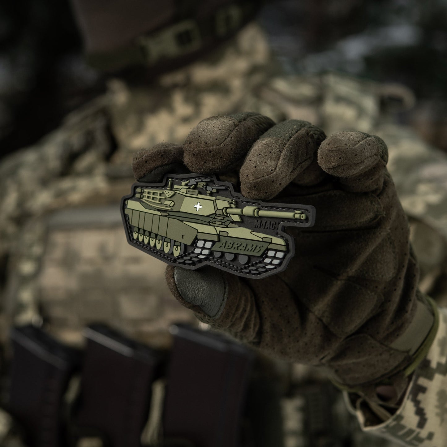 M-Tac Morale Patch ABRAMS (PVC)
