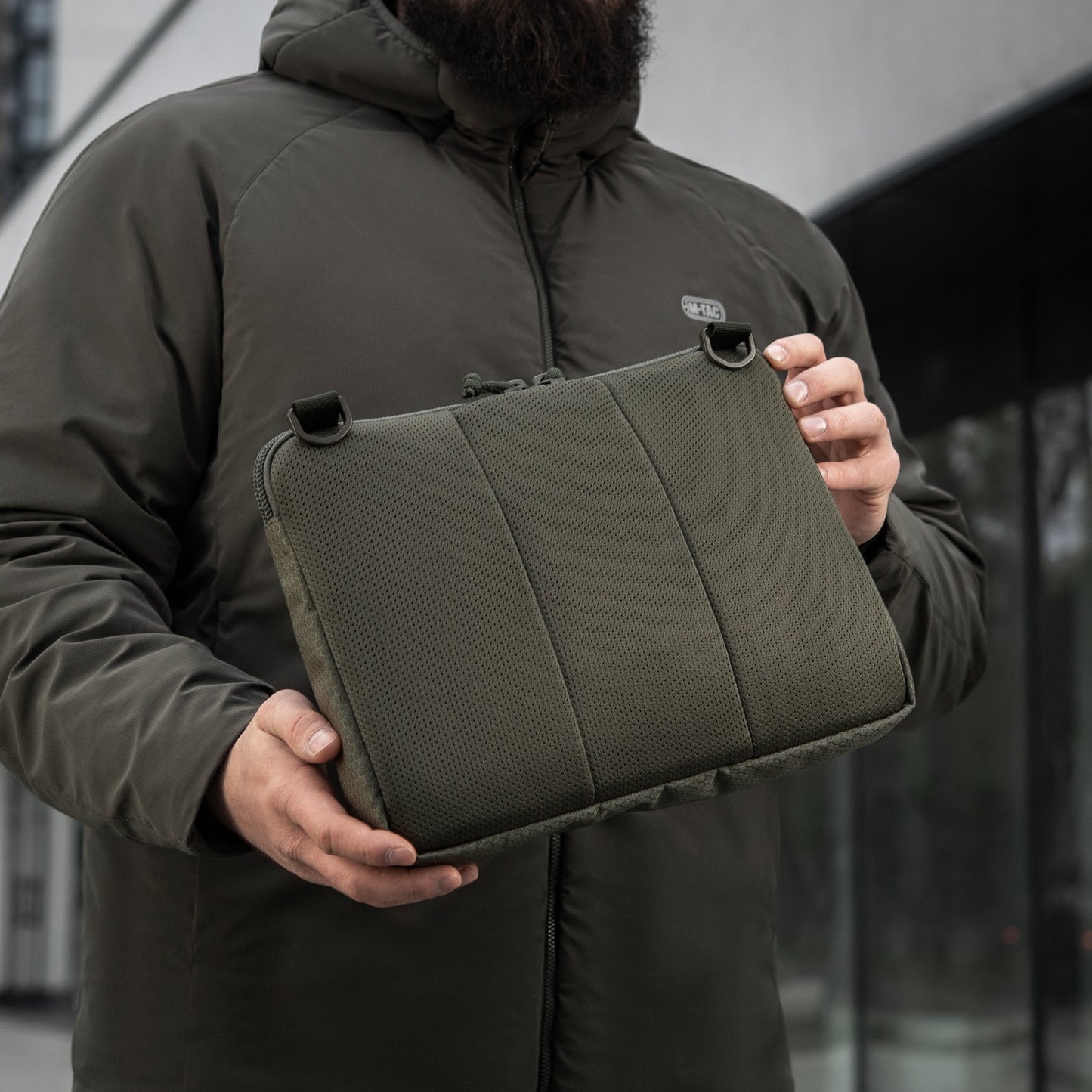 M-Tac Admin Bag Large Elite Hex with Loop