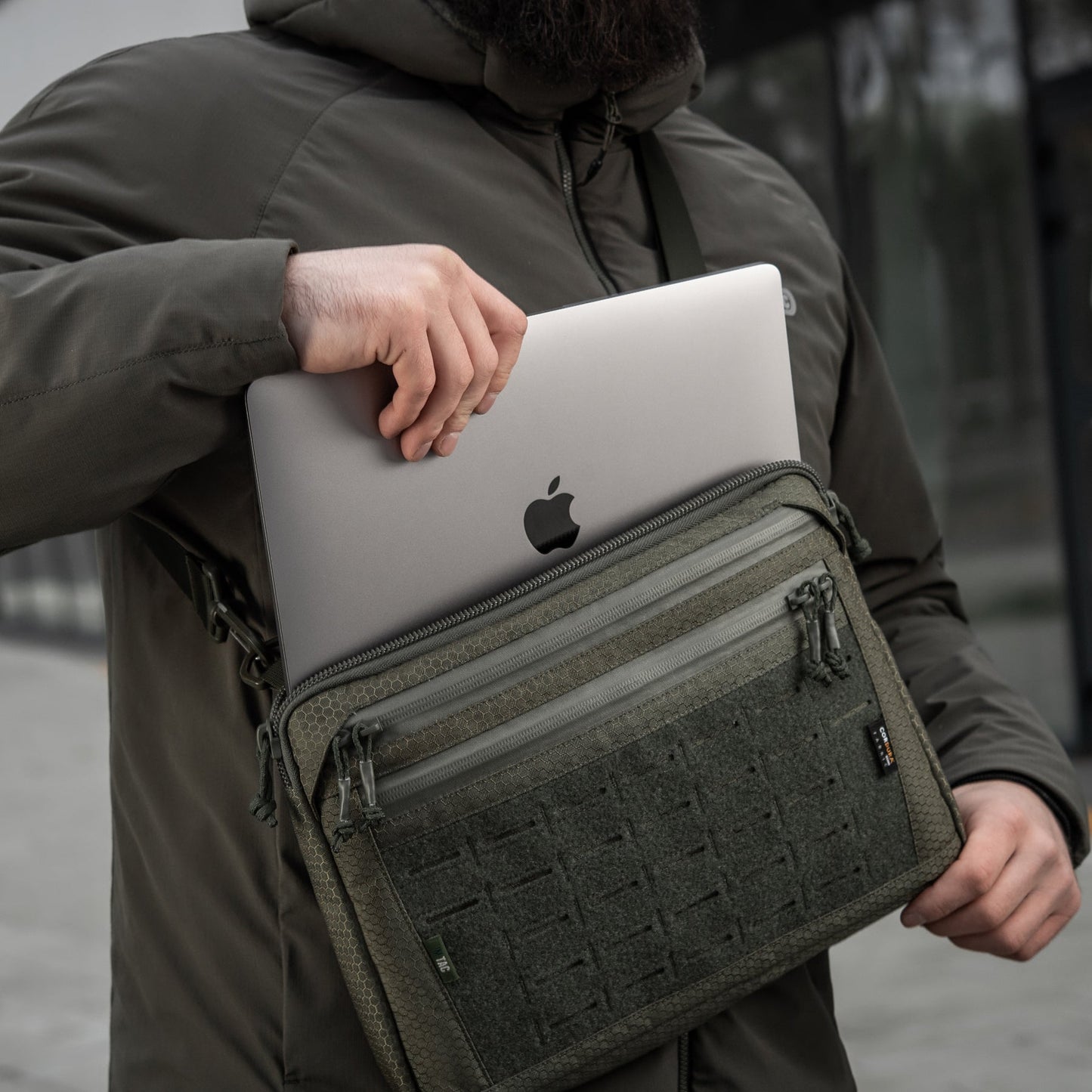 M-Tac Admin Bag Large Elite Hex with Loop